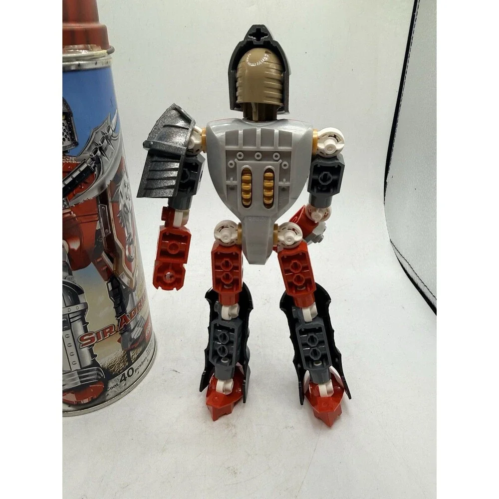 LEGO Knight’s Kingdom Castle Sir Adric 8704 Knight w/ Tin